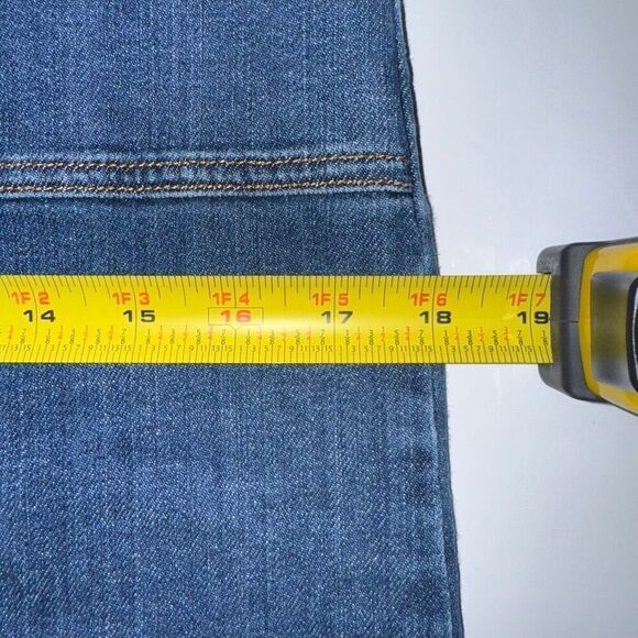 ANTHROPOLOGIE | pilcro the skipper seamed midi skirt | 6 | medium wash denim - Picture 11 of 12